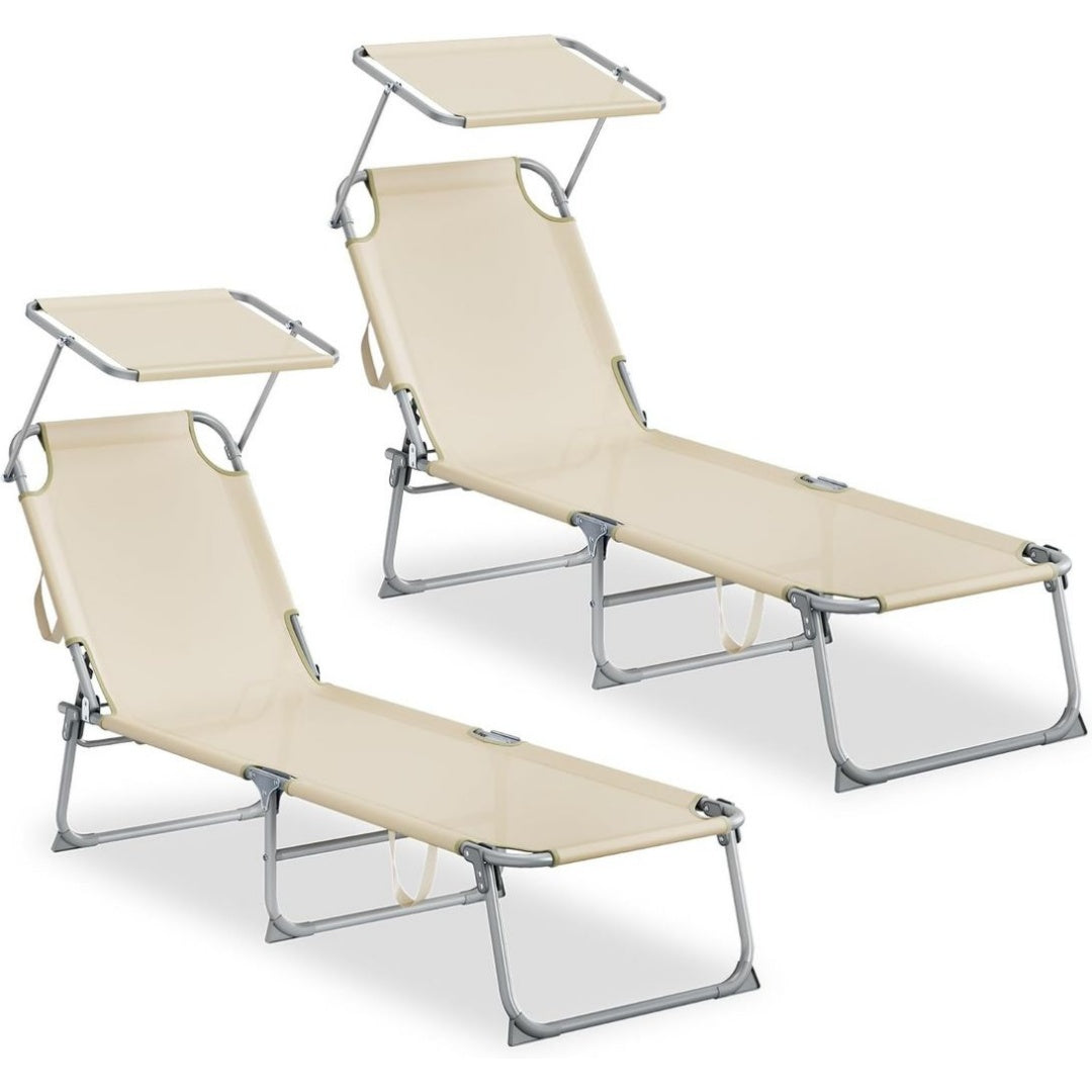 Lettini Beige Pieghevole