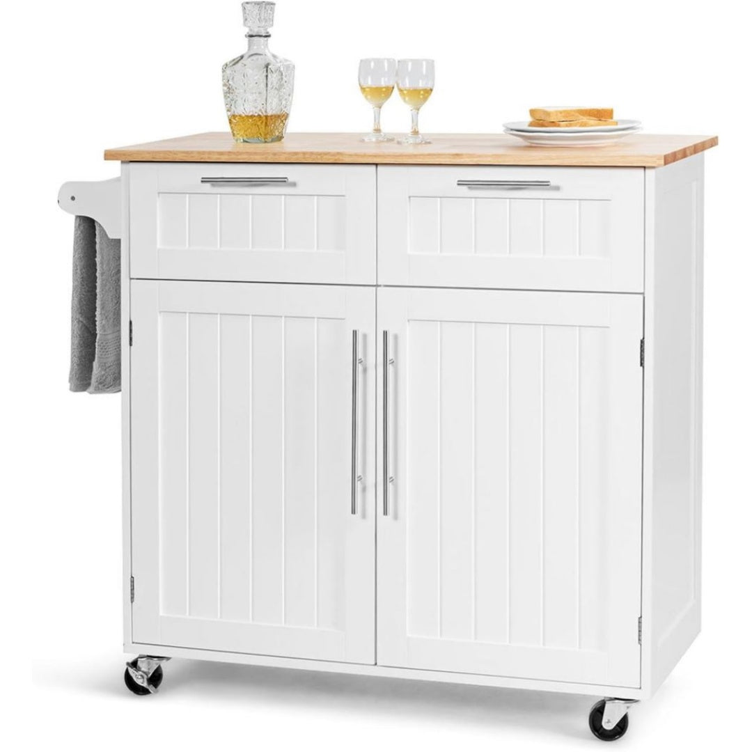 Carrelli portaoggetti per Cucina Bianco