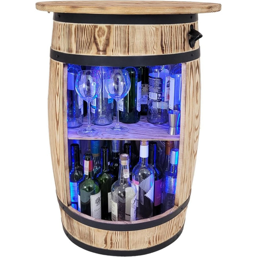Con LED Mobili da bar Legno